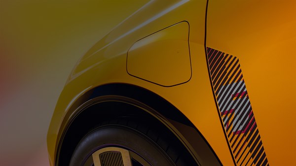 Λεπτομέρεια του R5 - Brand Renault