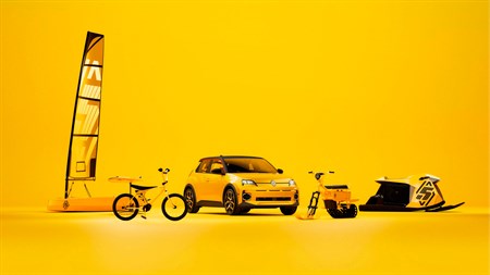 5 mouvements - Renault 5 E-Tech 100% electric