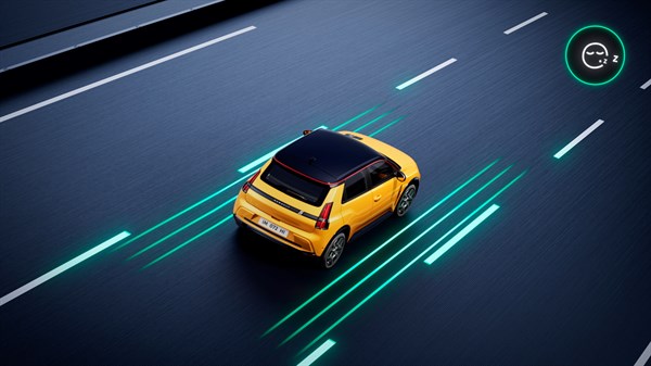 advanced driver monitoring system - Renault 5 E-Tech electric