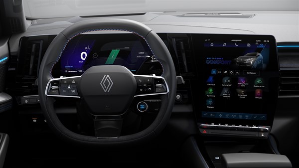 multi-sense - οδηγική ευχαρίστηση - Renault Austral full hybrid E-Tech