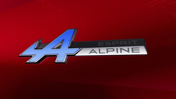 έμβλημα esprit Alpine - Renault Clio E-Tech