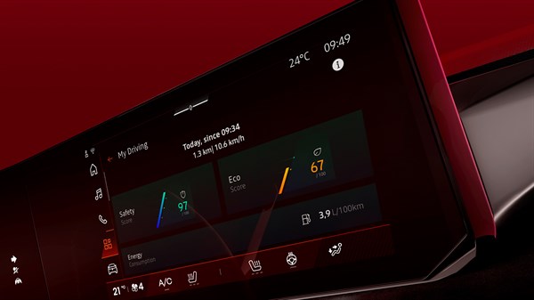Safety score και Safety coach​ - Renault Clio