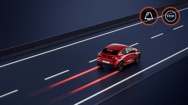 emergency stop assistant - Renault Clio