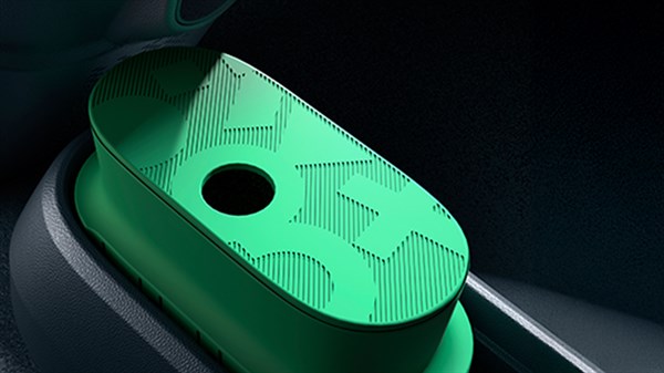 μικρή κεντρική θήκη οργάνωσης με κάλυμμα - Renault Twingo E-Tech electric