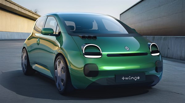 πρωτότυπο Renault Twingo E-Tech electric 
