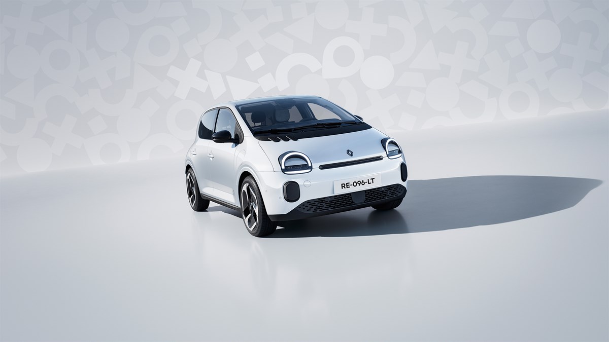 white glacier - Renault Twingo E-Tech electric