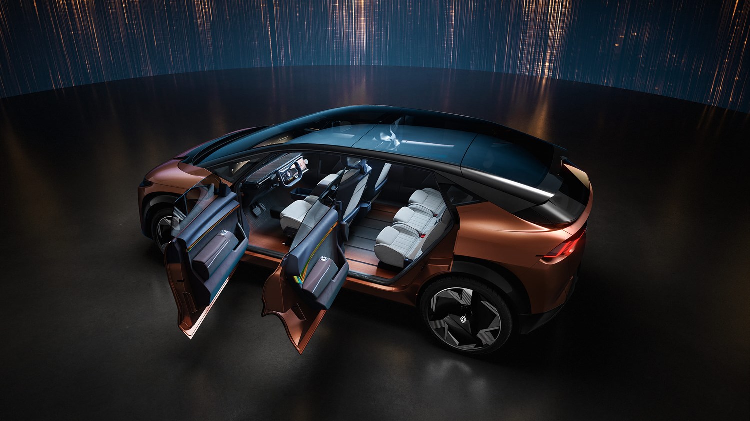 Renault R-Space Lab concept - ευρύχωρο, ευέλικτο εσωτερικό γεμάτο φυσικό φως