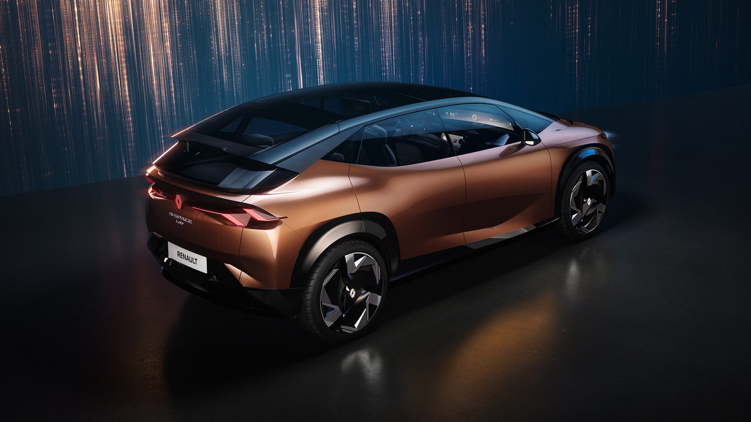 Renault R-Space Lab concept -μεγάλες γυάλινες επιφάνειες για πανοραμική θέα