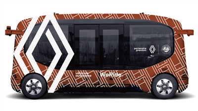 Experimentation Auntonomous Shuttle @Roland Garros 2024