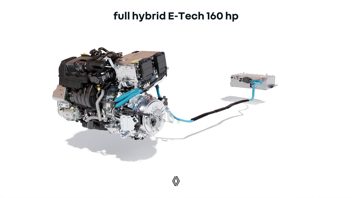 Full hybrid E-Tech 160 hp