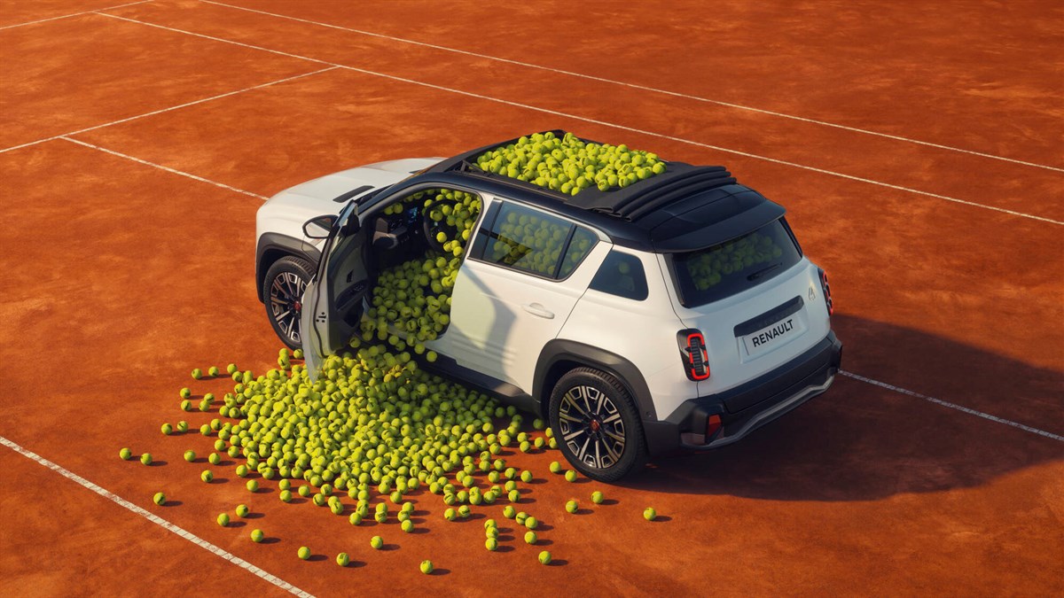 Renault 4 Roland-Garros E-Tech electric Show-car - Roland-Garros 2026