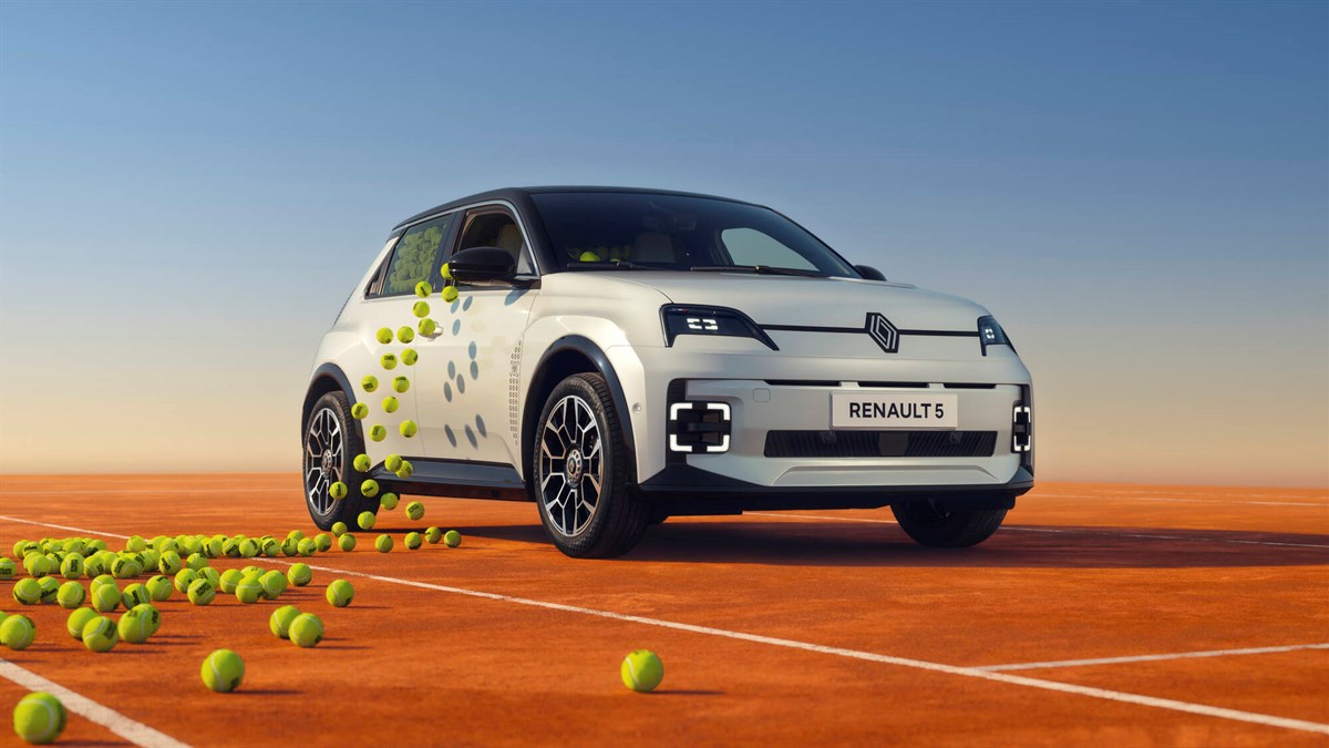 Renault 5 E-Tech Electric - Roland Garros 2026 Special Edition