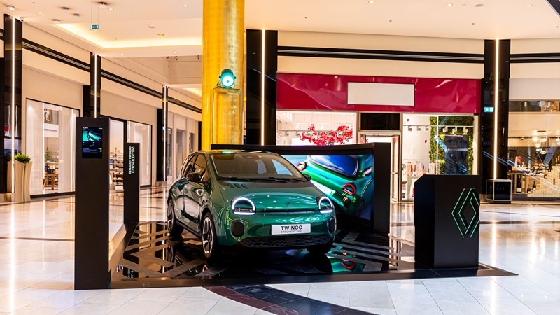 Το νέο Renault Twingo E-Tech electric στο Golden Hall