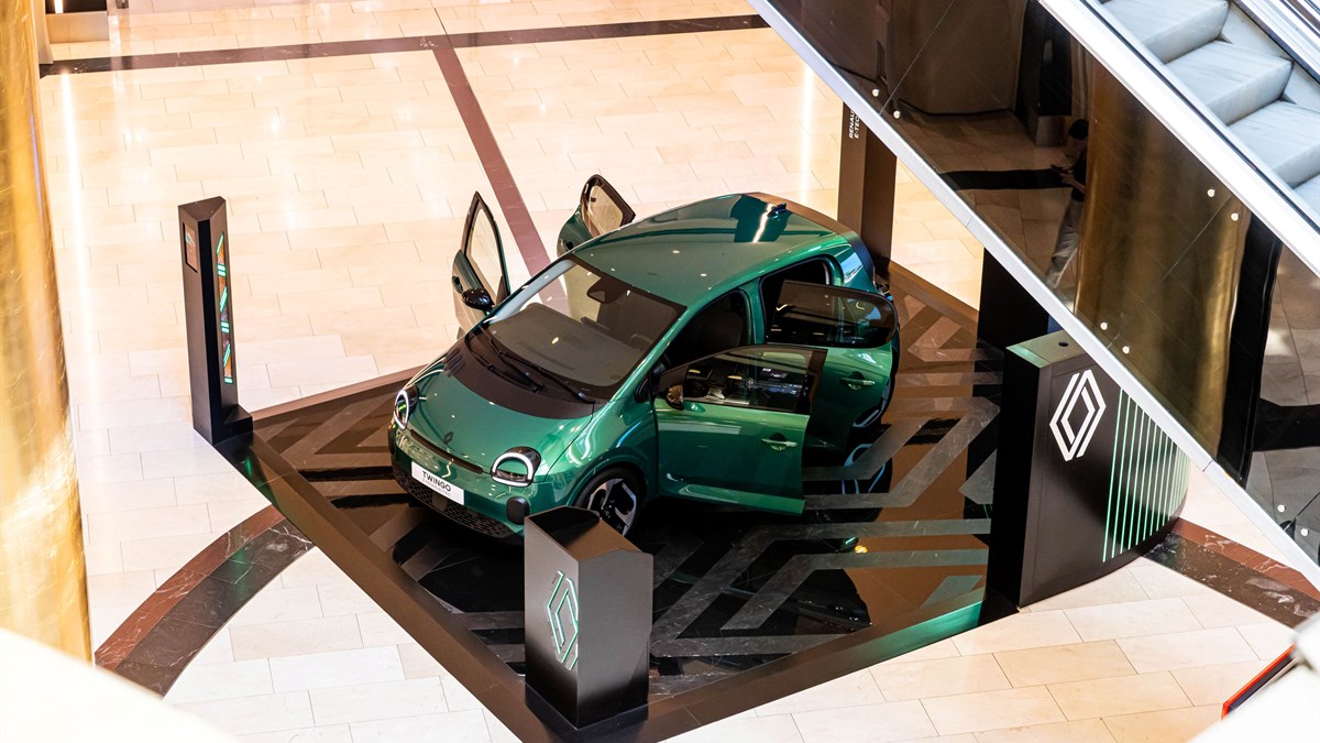 Το νέο Renault Twingo E-Tech electric στο Golden Hall